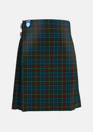 Traditional_MacConnell_Tartan_kilt_front_image_with_pleated_design_and_adjustable_buckles_for_men