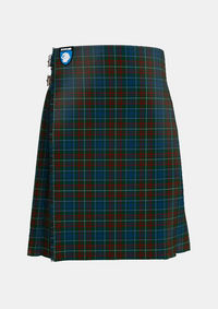 Traditional_MacConnell_Tartan_kilt_front_image_with_pleated_design_and_adjustable_buckles_for_men