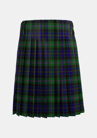 Traditional_MacCraig_Tartan_3337_kilt_back_image_with_pleated_design_and_adjustable_buckles_for_men