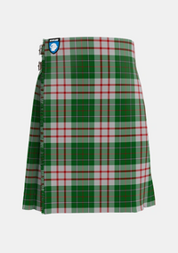 Traditional_MacDiarmid_Dress_Tartan_1486_kilt_front_image_with_pleated_design_and_adjustable_buckles_for_men