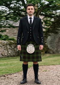 Traditional_MacDiarmid_Tartan_1180_Kilt_and_Argyle_Jacket_Kilt_Outfit_front_image
