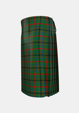 Traditional_MacDonagh_Tartan_1104_kilt_left_image_with_pleated_design_and_adjustable_buckles_for_men