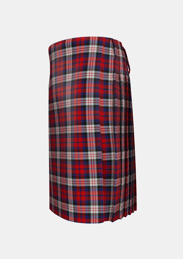 Traditional_MacDonald_Dress_Irish_Tartan_3272_kilt_left_image_with_pleated_design_and_adjustable_buckles_for_men