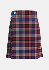 Traditional_MacDonald_Pattern_of_Plaids_Tartan_482_kilt_front_image_with_pleated_design_and_adjustable_buckles_for_men