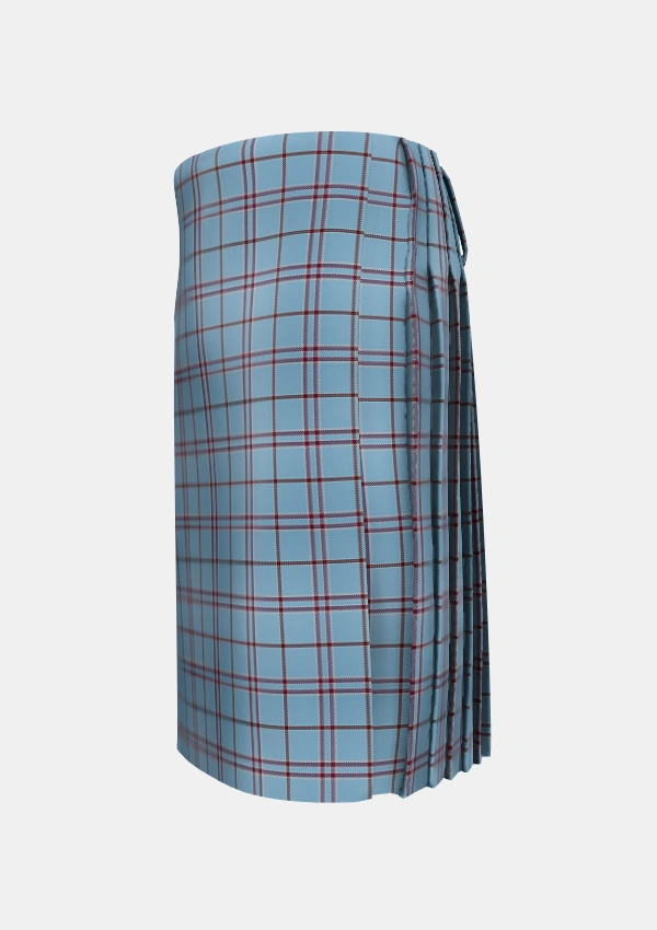Traditional_MacDonald_from_Rawtenstall_Personal_Tartan_2975_kilt_left_image_with_pleated_design_and_adjustable_buckles_for_men