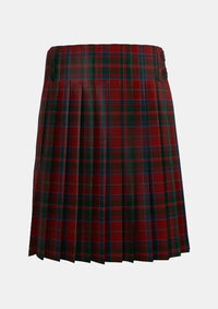 Traditional_MacDonald_of_Glencoe_Tartan_kilt_1012_back_image_with_pleated_design_and_adjustable_buckles_for_men