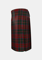 Traditional_MacDonald_of_Glencoe_Tartan_kilt_1012_left_image_with_pleated_design_and_adjustable_buckles_for_men