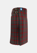 Traditional_MacDonald_of_Lochmaddy_Tartan_971_kilt_right_image_with_pleated_design_and_adjustable_buckles_for_men