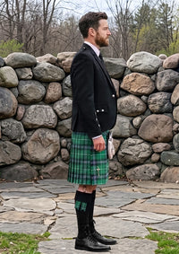 Traditional_MacDonald_of_the_Isles_Hunting_Ancient_Tartan_Kilt_and_Argyle_Jacket_Kilt_Outfit_right_image
