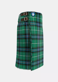 Traditional_MacDonald_of_the_Isles_Hunting_Ancient_Tartan_kilt_right_image_with_pleated_design_and_adjustable_buckles_for_men