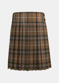 Traditional_MacDonald_of_the_Isles_Hunting_Weathered_Tartan_kilt_back_image_with_pleated_design_and_adjustable_buckles_for_men