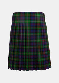 Traditional_MacDonell_of_Glengarry_3_Tartan_473_kilt_back_image_with_pleated_design_and_adjustable_buckles_for_men