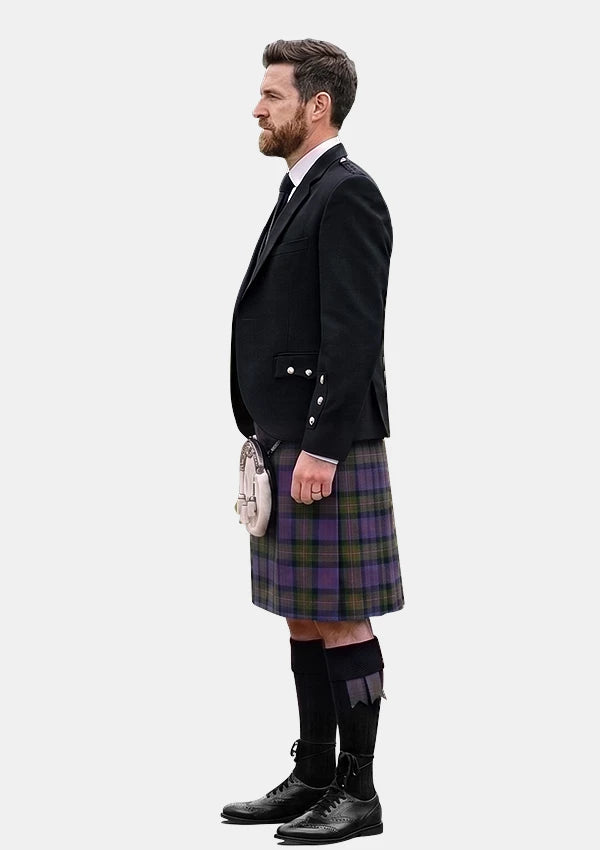 Traditional_MacDonell_of_Glengarry_Tartan_Kilt_and_Argyle_Jacket_Kilt_Outfits_left_image