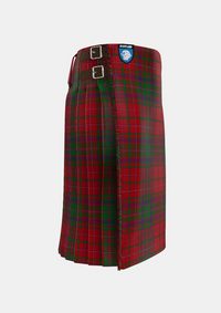 Traditional_MacDougal_Tartan_1519_kilt_right_image_with_pleated_design_and_adjustable_buckles_for_men