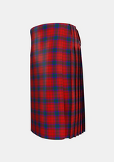 Traditional_MacDougall_1842_Tartan_132_kilt_left_image_with_pleated_design_and_adjustable_buckles_for_men