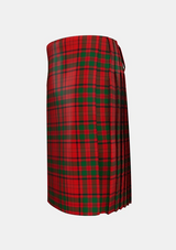 Traditional_MacDougall_1980_Tartan_1647_kilt_left_image_with_pleated_design_and_adjustable_buckles_for_men