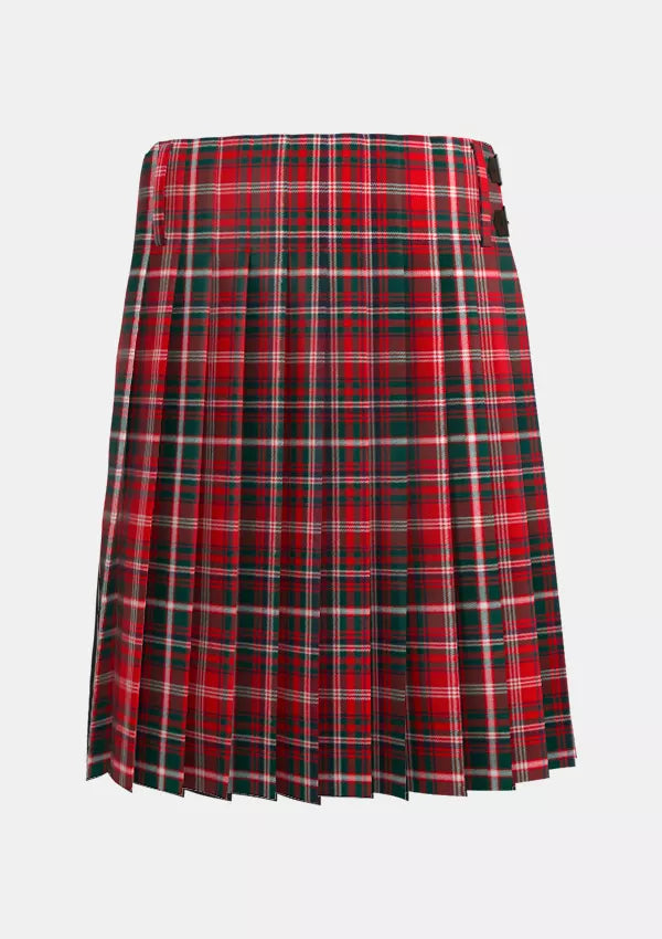 Traditional_MacDougall_Modern_Tartan_kilt_back_image_with_pleated_design_and_adjustable_buckles_for_men