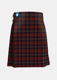 Traditional_MacDougall__William_Tartan_kilt_3353_front_image_with_pleated_design_and_adjustable_buckles_for_men