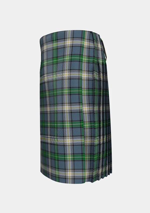 Traditional_MacDowall_Tartan_kilt_7260_left_image_with_pleated_design_and_adjustable_buckles_for_men