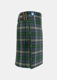 Traditional_MacDowall_Tartan_kilt_7260_right_image_with_pleated_design_and_adjustable_buckles_for_men