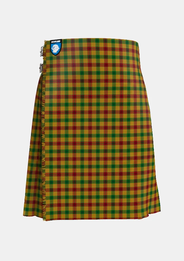 Traditional_MacDuck_Tartan_kilt_front_image_with_pleated_design_and_adjustable_buckles_for_men
