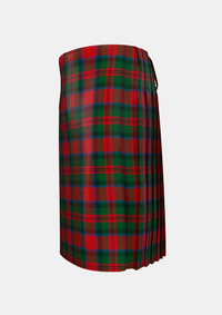Traditional_MacDuff_tartan_1333_kilt_left_image_with_pleated_design_and_adjustable_buckles_for_men