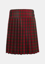 Traditional_MacElvain_MacIlvain_Tartan_519_kilt_back_image_with_pleated_design_and_adjustable_buckles_for_men