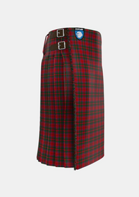 Traditional_MacElvain_MacIlvain_Tartan_519_kilt_right_image_with_pleated_design_and_adjustable_buckles_for_men