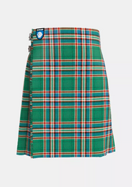 Traditional_MacFarlane_Hunting_Ancient_Tartan_kilt_front_image_with_pleated_design_and_adjustable_buckles_for_men