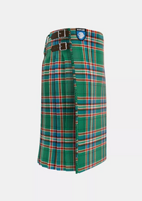 Traditional_MacFarlane_Hunting_Ancient_Tartan_kilt_right_image_with_pleated_design_and_adjustable_buckles_for_men