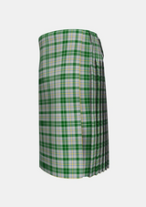 Traditional_MacGiboney_Dress_Tartan_3839_kilt_left_image_with_pleated_design_and_adjustable_buckles_for_men