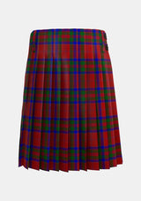 Traditional_MacGillivray_2_Tartan_446_kilt_back_image_with_pleated_design_and_adjustable_buckles_for_men