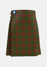 Traditional_MacGillivray_Hunting_Tartan_3371_kilt_front_image_with_pleated_design_and_adjustable_buckles_for_men