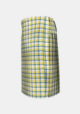 Traditional_MacGrath_Personal_Tartan_3375_kilt_left_image_with_pleated_design_and_adjustable_buckles_for_men
