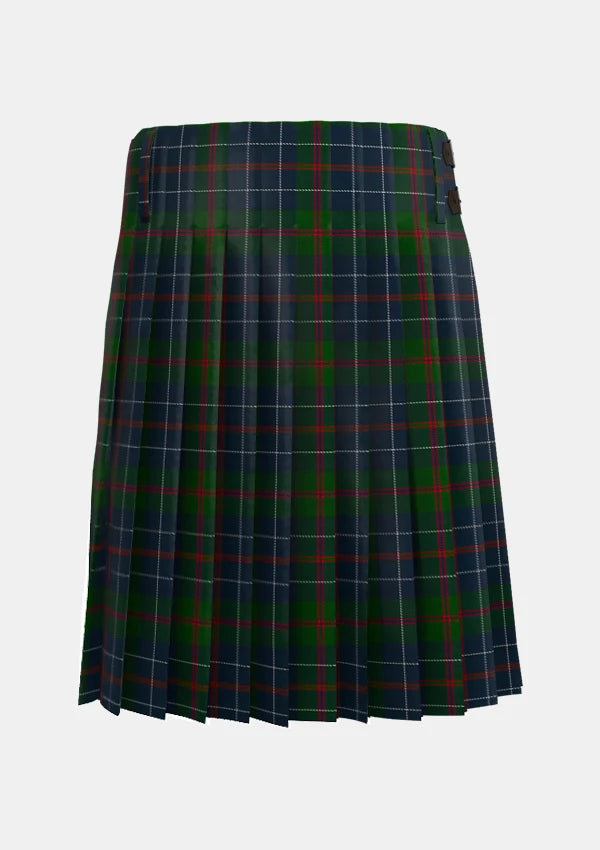 Traditional_MacHardy_Tartan_kilt_514_back_image_with_pleated_design_and_adjustable_buckles_for_men