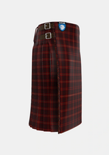 Traditional_MacIan_Tartan_3390_kilt_right_image_with_pleated_design_and_adjustable_buckles_for_men