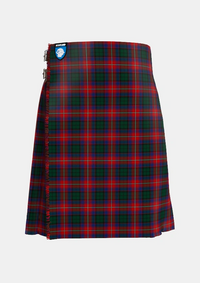 Traditional_MacInroy_Rattray_Tartan_3399_kilt_front_image_with_pleated_design_and_adjustable_buckles_for_men