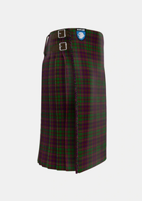 Traditional_MacIntyre_and_Glenorchy_Tartan_3395_kilt_right_image_with_pleated_design_and_adjustable_buckles_for_men
