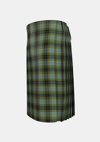 Traditional_MacIver_Family_Personal_Tartan_6087_kilt_left_image_with_pleated_design_and_adjustable_buckles_for_men
