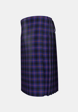Traditional_MacIver_of_Strome_Personal_Tartan_5810_kilt_left_image_with_pleated_design_and_adjustable_buckles_for_men