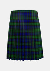 Traditional_MacKay_1_Tartan_703_kilt_back_image_with_pleated_design_and_adjustable_buckles_for_men
