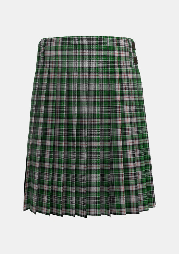Traditional_MacKenzie_MacGregor_Hastie_Tartan_1687_kilt_back_image_with_pleated_design_and_adjustable_buckles_for_men