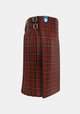 Traditional_MacKinnon_1845_Tartan_1837_kilt_right_image_with_pleated_design_and_adjustable_buckles_for_men
