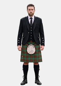 Traditional_MacKinnon_Hunting_Tartan_Kilt_and_Argyle_Jacket_Kilt_Outfits_front_image