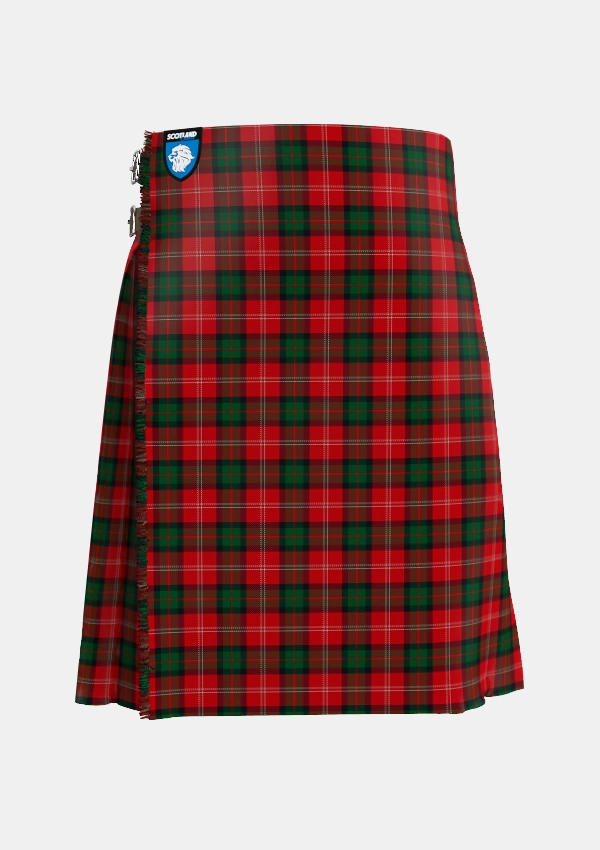 Traditional_MacKintosh_1842_Tartan_1842_kilt_front_image_with_pleated_design_and_adjustable_buckles_for_men