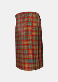Traditional_MacKintosh_Chief_Tartan_1622_kilt_left_image_with_pleated_design_and_adjustable_buckles_for_men