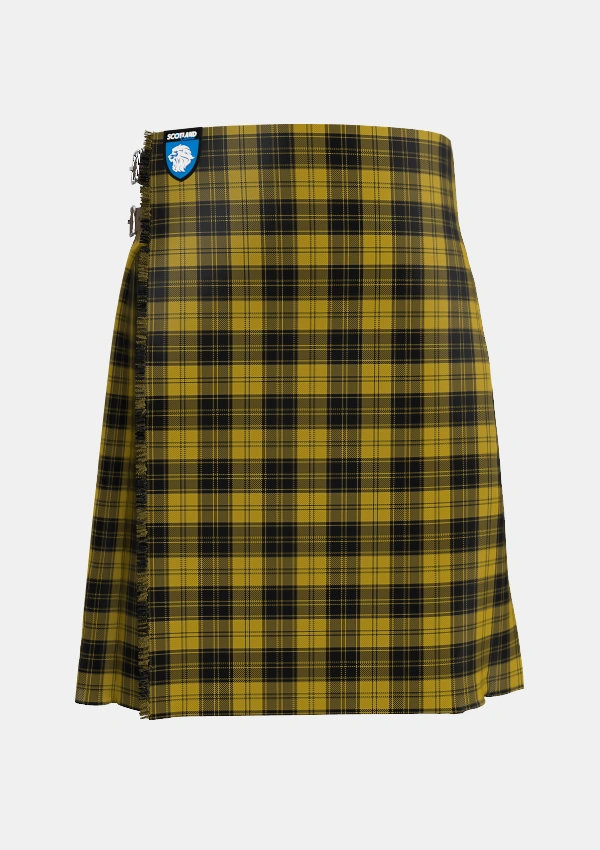 Traditional_MacLachlan_4_Tartan_1277_kilt_front_image_with_pleated_design_and_adjustable_buckles_for_men
