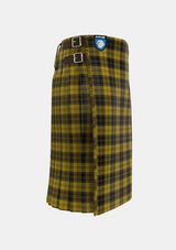 Traditional_MacLachlan_4_Tartan_1277_kilt_right_image_with_pleated_design_and_adjustable_buckles_for_men