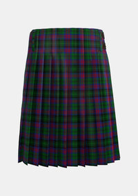 Traditional_MacLachlan_Hunting_Tartan_775_kilt_back_image_with_pleated_design_and_adjustable_buckles_for_men