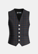 Traditional_MacLaine_of_Lochbuie_Hunting_Tartan_491_Waistcoat_front_image
